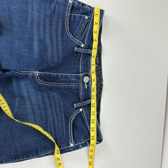 Wrangler Jeans Womens 12 Blue Q-Baby Riding inseam 33 Western Rodeo Cowgirl - Picture 8 of 12